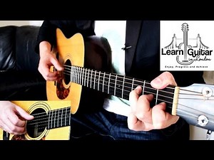 Apologize - Fingerstyle Guitar Tutorial - One Republic - Free TAB - Part 2