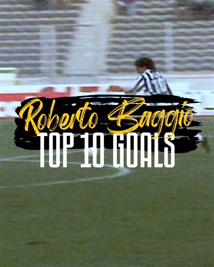 385K views · 4.7K reactions | 푷푼푹푬 푴푨푮푰푪. Some players score goals. Roby Baggio created masterpieces. Here are  unforgettable moments of his magic in black and white. ⚽ | Juventus | Facebook