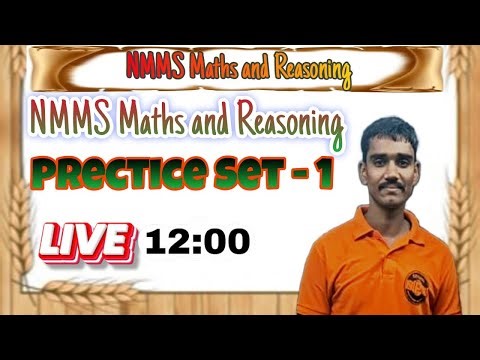 NMMS 2024 me aya hua real paper solution/practice set -1// reasoning & math imp mcqs for competative