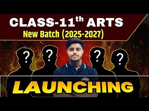 Class 11th Arts Free Online Batch | Best Channel for Arts Students Class 11 | New Batch 2025