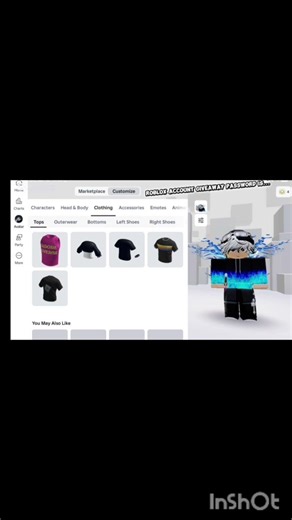 Roblox Account Giveaway Account Password Is... First Complete 300 Subscribers!