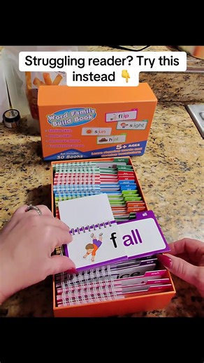 Read-and-rhyme flip books help kids hear word patterns, decode sounds, and build reading confidence without frustration. Learning to read should be fun 💛