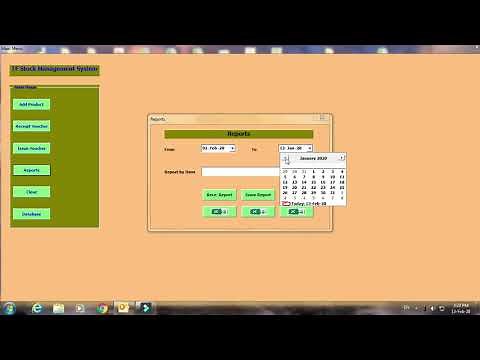 Inventory Management Software in Excel VBA - Userform, ListBox, Reports [With Source Code]