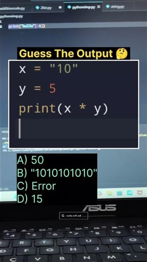 Guess The Output 🤔 PYTHON Code | #python #coding #trending #programming #shorts #shortsfeed