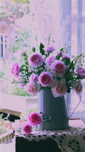 Pastel rose arrangement 🌹🩷