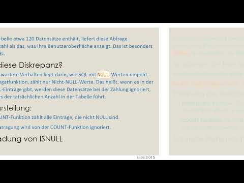 Das Rätsel von COUNT in SQL lösen: Warum Ihre Abfrage eine unerwartete Zahl zurückgibt
