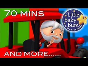 Farmer In The Dell | And More Nursery Rhymes | 70 Minutes Compilation from LittleBabyBum!