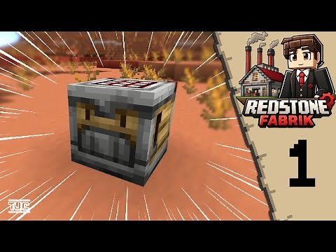 Die neue Redstone Fabrik |🏭 Pt. 1