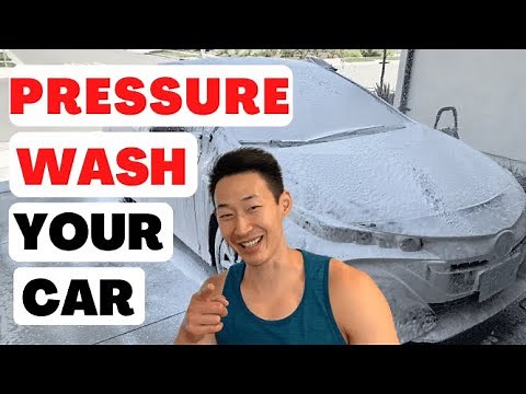 How To Pressure Wash Your Car!