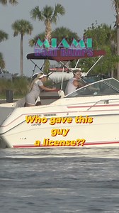 545K views · 1.7K reactions | Who gave this guy his license and what were they thinking?? This boat is too big for him to drive like that! #boatrampfails #miamibeach #onlyintheMIA #boatlife #boating #miamidadecounty #toagoodday #miami #heatwave | Miami Boat Ramps | Facebook