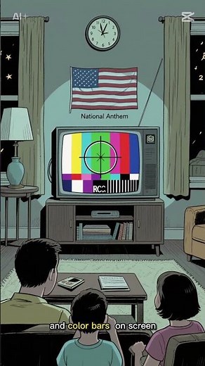 📺🌈 Remember The TV TEST PATTERN?! (Before 24/7 TV!)
