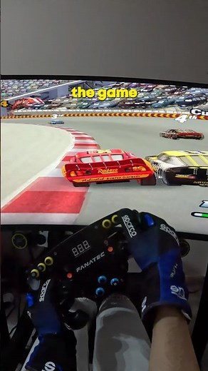 I Tried Playing the Cars GAME with a Steering Wheel & Pedals