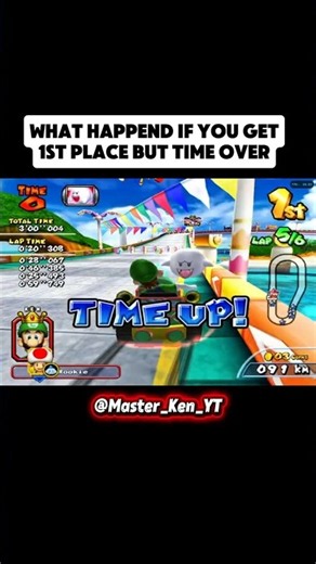 Mario Kart Arcade GP 2: Time Over In 1ST ??? #shorts #clips #mariokart #arcade