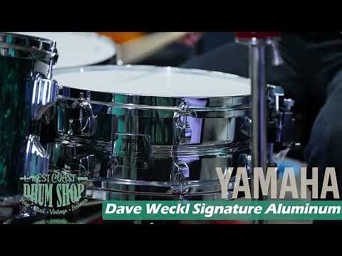 Yamaha Dave Weckl Signature Snare Drum SD355-DW Aluminum