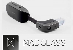 MAD Glass Augmented Reality Wearable Smart Glass And Platform (video)