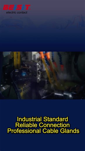Industrial-Grade Protection, Reliable Connection Quality Assurance of Professional Cable Glands #factory #CNC #B2B #electrical #ElectricalSystems