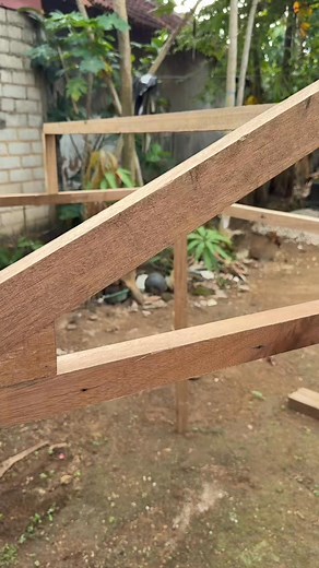 easy way to find the slope of kayu #woodworking #carpenter #fyp | MEBEL