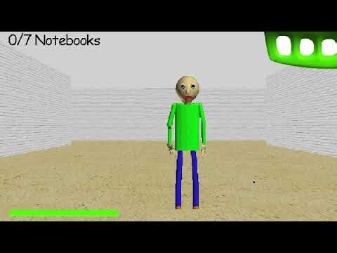Baldi's basics 3d remaked in gdevelop game i found
