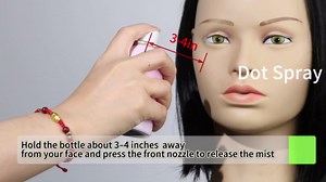 UCANBE Blush Spray – Dewy Glow Liquid Blush for Cheeks with Buildable Pigmented Coverage, Lightweight Fine Mist, Hydrating & Long-Lasting Natural Flush (01 Lavender）