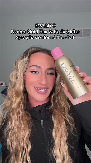 New Gold Glitter Spray from Eva NYC – Must-See!