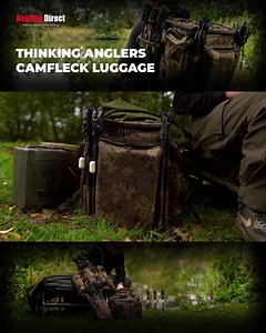 5.7K views · 99 reactions | Designed with the angler in mind, the super popular Thinking Anglers Luggage Range has been given a new Camfleck design, to see more click below!  https://buff.ly/32nB4HT | Angling Direct | Facebook