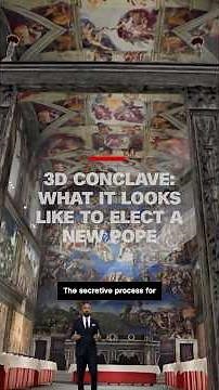 3D conclave: what it looks like to elect a new pope