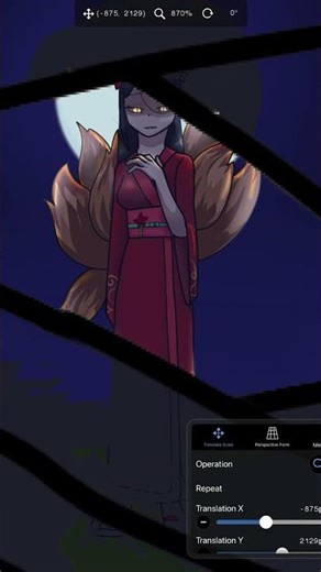 狐の窓 #イラスト #オリジナル #shorts