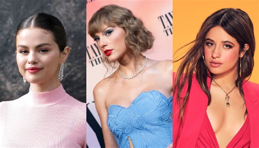 Selena Gomez and Camila Cabello represent Latinas celebrating Taylor Swift as Apple Artist of the Year
