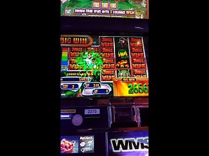 HAND PAY!!!!! Jungle Wild 2 Slot Machine 20 Spin bonus play.