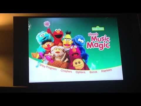 Sesame Street Elmo's Music Magic menu walkthrough