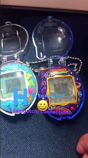 how to connect your 2 tamgotchis connection only can in tamagotchi connection#tamagotchi#connection