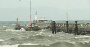 Typhoon raises fears of flooding and landslides