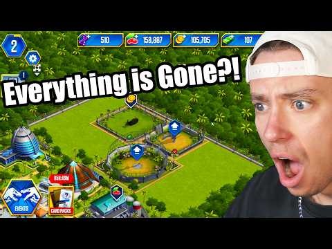 I Lost EVERYTHING on Jurassic World The Game...