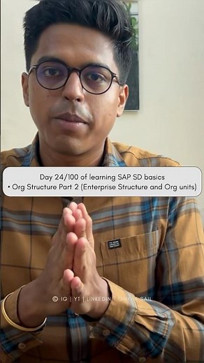 What is an Enterprise Structure and Org Units in SAP SD?