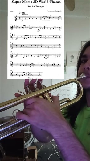 Super Mario 3D World Theme #trumpeter #trumpet #trumpetcover #trumpettutorial #supermario3dworld
