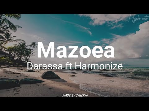 Darassa feat Harmonize _-_ Mazoea (Official Video Lyrics)🎵