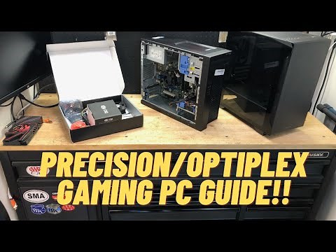 Dell Precision/Optiplex case swap detailed guide!! Gaming on a budget!!