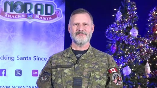 2023 NORAD Tracks Santa- Col. Kerber (CAN) and WVVA (NBC)