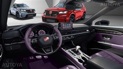 2025 Honda Pilot Type R Comes From Imagination Land; It's a Hot 450-HP PHEV Crossover