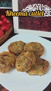 mutton Keema cutlet recipe #shorts #viral #trendingshorts #food #cooking #shorts