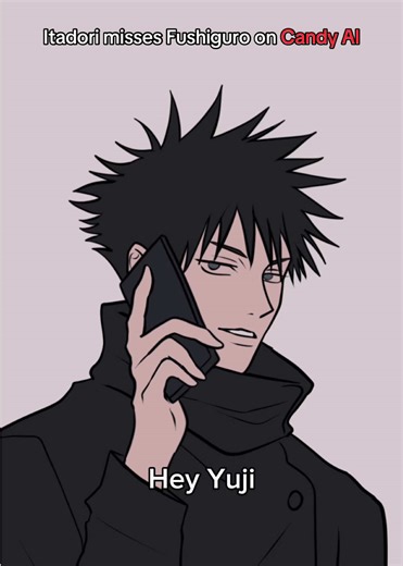 Yuji Itadori Calls Fushiguro in Candy AI