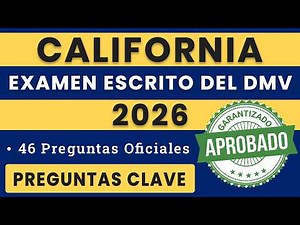 Key Questions for the 2026 California DMV Exam | Driver's License Practice