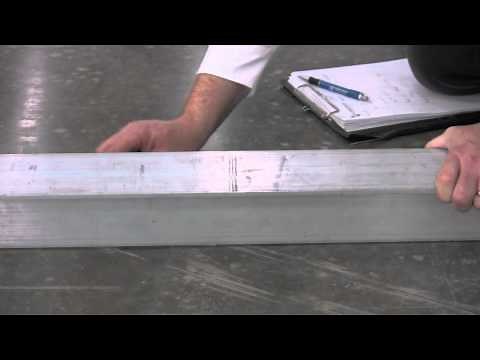 Surface Regularity Straight Edge Test by Face Consultants Video