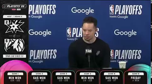 Mitch Johnson on Wembanyama’s performance:“The one word I would like to use is mature.. I think the way that young man came out tonight and played in a variety of ways, in a variety of situations, not just in terms of his production, was extremely mature.”#GoSpursGo #PorVida