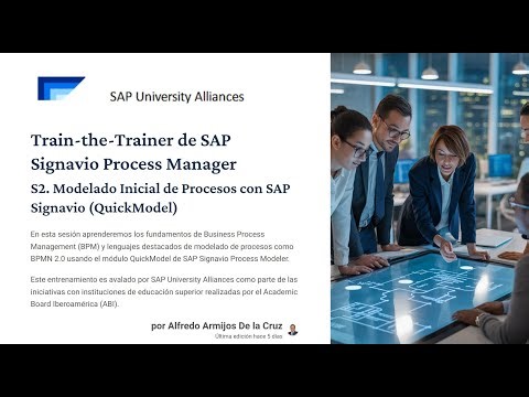 SAP Signavio Process Manager: S2. Introducción a QuickModel