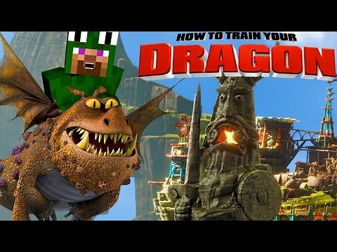 Minecraft - HOW TO TRAIN YOUR DRAGON 2 - [3] 'Building our Ships'