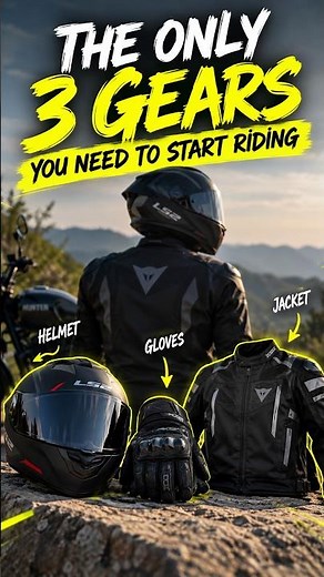 The Only 3 Gears You Need to Start Riding