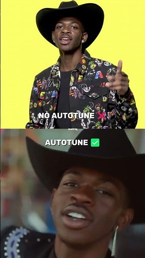 Lil Nas X – Old Town Road | Autotune vs No Autotune 🎤🔥 #Shorts