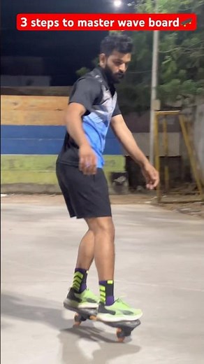 3 steps to Master waveboard✅ #rollerblading#freeskating #freeskates #speed #waveboard #shorts