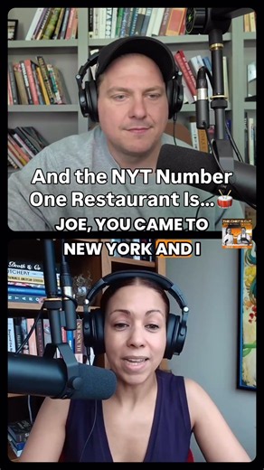 And the NYT Number One Restaurant Is…🥁 #shorts